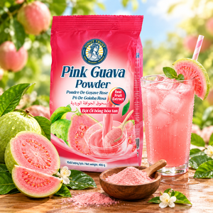<b>Pink</b> Guava <b>Powder</b> 400g 100% Natural Fruit Extract Instant Beverage Mix for Adults - Product Image 1