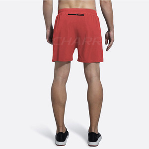 Shorts d'entraînement pour hommes haute performance, légers, à séchage rapide, respirants, écologiques, avec taille élastique pour le fitness et le sport - Product Image 2