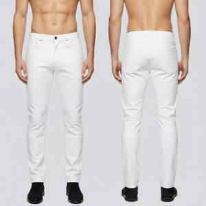 Men Leather Pant Modern Fashion Leather <b>Trousers</b> Comfortable Fit Casual Pants for Men Daily Wear Men Leather Pant - Product Image 1