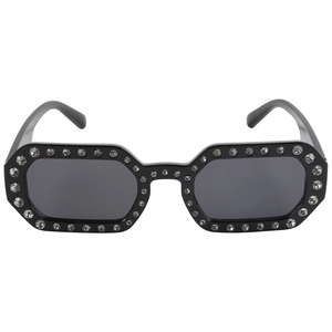 Cross-border <b>Small</b> Frame Jelly Colored Diamond Sunglasses Female European and American Street Shot Sunglasses Wholesale - Product Image 5