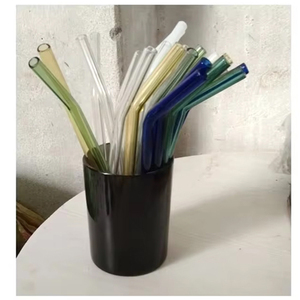 Elegant Glass Straw Set for Cafes Restaurants Hotels Applications At Reasonable Price - Product Image 1