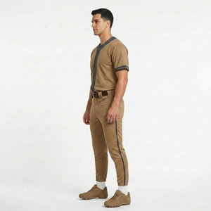 High Performance <b>Men</b> Baseball Practice Apparel Custom Logo Baseball Jersey Matching <b>Trousers</b> Set Wholesale Supplier Tournaments - Product Image 4