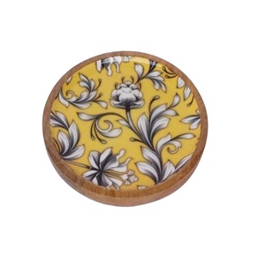 Cuenco de madera con estampado de tamaño personalizado, cuenco de madera grande para servir de forma redonda para el hogar, restaurante, cuenco PARA CENA DE Pasta, tamaño personalizado - Product Image 1