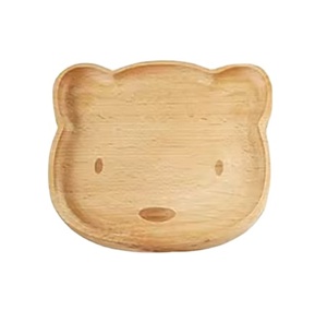 Plato de madera de mango pulido brillante hecho a mano de alta venta, bandeja de servicio para niños para comida de comedor, plato de bebé, platos de varios tamaños - Product Image 1