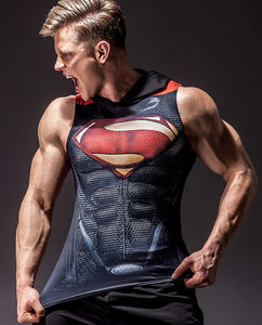 Hoodies sans manches pour hommes, respirants, vêtements de sport décontractés pour la gym, le fitness et la course à pied, doux et à séchage rapide - Product Image 3