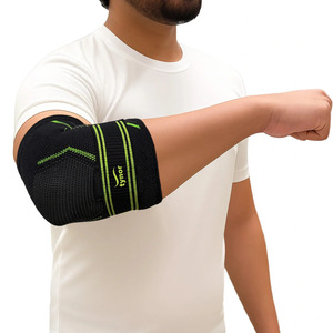 Support de Coude Haute Qualité Air Pro – Fournisseur Fabricant – Manchon de Coude Sportif Réglable avec Tissu Respirant à Flux d'Air Léger - Product Image 6