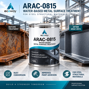 ARAC-0815 ECOWAY Revêtement antirouille polyuréthane aqueux - Revêtement métallique résistant aux produits chimiques pour usage architectural public - Product Image 2