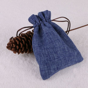 Bolsa Ecológica de Yute Natural para Empacar Granos de Café con Cierre de Cordón para Almacenamiento de Café a Granel - Product Image 3