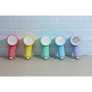 หัวฝักบัวพลาสติกสำหรับใช้ในบ้าน (แบบพกพา) ยี่ห้อซัลลาบ พร้อมไส้กรองเปลี่ยนได้ แรงดันสูง ฉีดพ่นแบบรูขนาดเล็ก - Product Image 2