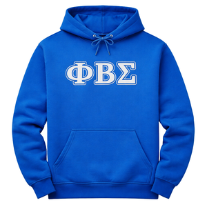 Sudadera con Capucha Estampada Phi Beta Sigma para Hombre, Ajuste Cómodo y Suave, Ropa Casual, Prenda de Fraternidad Griega, Estilo Diario - Product Image 4