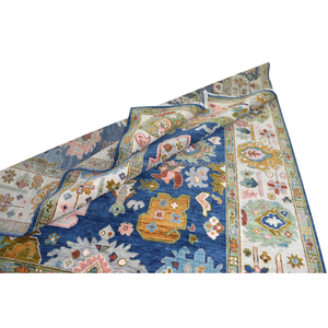 Tapis de laine de Nouvelle-Zélande noué à la main de meilleure qualité Tapis moderne Oushak de style persan tapis mur à mur Floral usage domestique tissé - Product Image 5