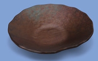 Assiette en mélamine de qualité A5, forme irrégulière, texture martelée, 9 pouces, assiette creuse pour restaurant japonais, incassable, passe au lave-vaisselle