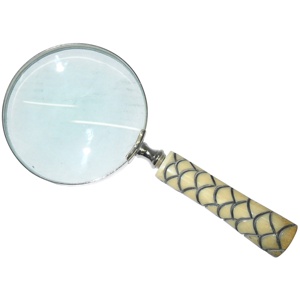 2025 nuevo diseño indio artesanía artículo gafas Vintage Metal antiguo bronce Color alta calidad latón lupa lectura - Product Image 1