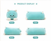 Peluche personnalisée Divyas, jouet en peluche pour chat, poupée en peluche douce, rembourrage en coton PP polyester, hauteur 51-99 cm, matériau sûr pour bébé, OEM/ODM