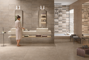 Cristan 600x1200 surface mate perforée Earth Vibes Terra Rhythm Urban Weave Stone Mosai Rustic Harmony Natural Fusion - Product Image 3