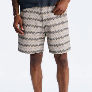 Nouveaux shorts en jean pour hommes, style streetwear, couleur unie, avec cordon de serrage, effet déchiré, 100% coton, service OEM, le meilleur - Product Image 1