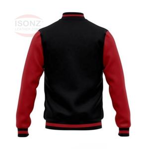 Chaquetas Varsity para Hombre de Fabricante OEM, Personalizadas, de Lana Gruesa para Invierno, con Bordado Chenille - Product Image 2