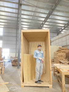 Caja de Madera para Envíos con Certificación ISPM 15 de Fábrica en Vietnam, Caja de Embalaje de Madera Tratada Térmicamente Personalizada para Logística de Exportación Internacional - Product Image 5
