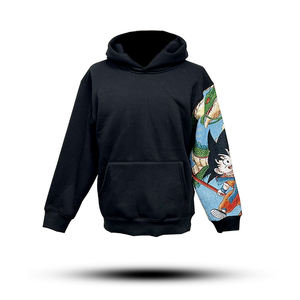 บริการ ODM OEM เสื้อฮู้ดผ้าฟลีซลายอนิเมะสำหรับฤดูหนาว ผลิตตามสั่ง ผ้าฝ้าย 100% ทรงโอเวอร์ไซส์ ระบายอากาศได้ดี เป็นมิตรกับสิ่งแวดล้อม สไตล์สตรีทแวร์ลำลอง - Product Image 2