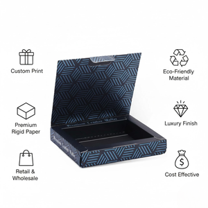 กล่องบรรจุภัณฑ์กระเป๋าสตางค์กระดาษพิมพ์ลายแบบกำหนดเองสุดหรู |   กล่องของขวัญพรีเมียมรุ่นใหม่ล่าสุด ราคาคุ้มค่า สำหรับขายปลีกและขายส่ง - Product Image 6