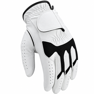 Gant de golf en cuir respirant de qualité supérieure pour homme, main gauche, avec logo personnalisé, vente en gros de gants de sport - Product Image 5