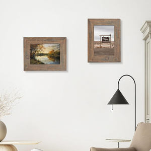 Marco de Fotos de Madera de Estilo Clásico Vintage, Madera de Mango Maciza Hecha a Mano, Rústico Moderno, Decoración para Mesa de Oficina en Casa - Product Image 3