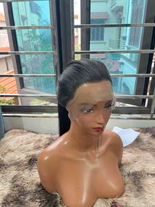 Straight Lace Front <b>Wig</b> 100% Vietnamese Human Hair Light <b>Brown</b> Lace Glueless Wear Natural Long Pre-Plucked Wholesale - Product Image 3