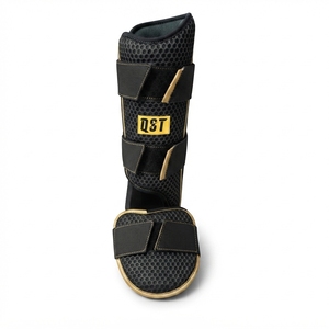Custom Baseball Protective Gear Set Shin Foot Leg Guard Adjustable Padded Sports Equipment baseball protective leg guard - Product Image 1