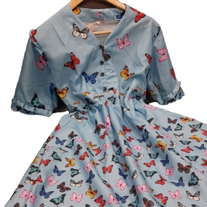 ชุดคลุมเข่าสำหรับสาวอินเดียสำหรับเด็กผู้หญิงชุดใส่สบายพิมพ์ลายน่ารักมาใหม่ - Product Image 1