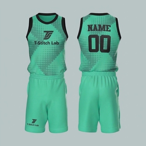 Low MOQ <b>Top</b> Manufacturer Factory Direct Supplier Sleeveless Quick Dry <b>Men</b> <b>Basketball</b> Uniform Sportswear 100% Polyester - Product Image 1