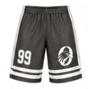 Conjunto de Hockey sobre Hielo Sublimado Negro para Hombre, Jersey y Pantalones Cortos de Poliéster a Rayas, Ropa Deportiva de Alto Rendimiento, Uniforme para Juego en Equipo - Product Image 4