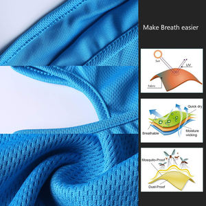 Mascarilla Facial Ligera, Ecológica y Elástica con Protección UV para Hombres y Mujeres, Estilo Moderno para Motociclismo y Esquí en Verano - Product Image 4