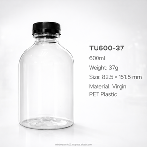 ขวด PET ขนาด 600 มล. รุ่น TU400-25.5 คอขวดขนาด 38 มม. สำหรับบรรจุเครื่องดื่มอัดลม สำหรับการจัดส่งในเอเชียและอเมริกา - Product Image 1