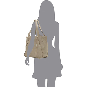 Casual Genuine Leather <b>Shoulder</b> Bag Single Zipper Adjustable <b>Strap</b> Lightweight Construction for Comfortable Everyday Carrying - Product Image 5