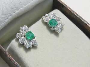 Pendientes de Plata de Ley 925 con Baño de Rodio, Diseño de Flor Corte Princesa, Azul Zambiano Auténtico, Certificados IGI, Joyería Elegante, Regalo para Fiesta - Product Image 6