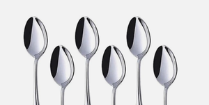 Ensemble de couverts en acier inoxydable poli miroir pour mariage, cadeau pour la maison, couteau, fourchette, cuillère, avec logo personnalisé pour restaurant, hôtel, mariage - Product Image 2