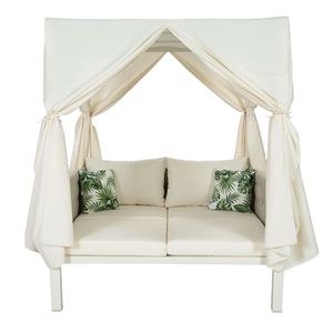 U_Style alto Comfort Patio esterno lettino con tende Versatile lettino per molteplici scenari - Product Image 3