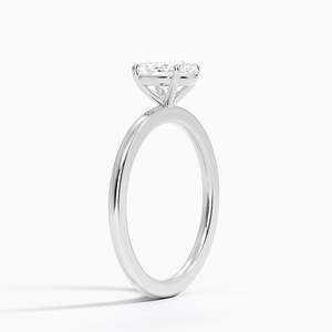 BOJ <b>Ring</b> 042 Oval Cut 925 <b>Silver</b> Audrey Perfect Fit <b>Solitaire</b> <b>Ring</b> 2ct D Color VVS1 Moissanite GRA Certified Low Price <b>Ring</b> Sale - Product Image 2