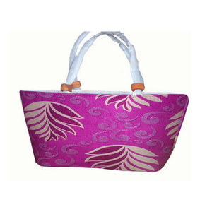 Sac fourre-tout en toile de coton réutilisable et écologique pour femme, grande capacité, imprimé personnalisé motif floral géométrique, idéal pour la plage et le shopping - Product Image 1