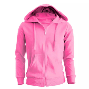 DUOLLB High Quality Custom Sportswear Zipper <b>Women</b> Hoodie Haft Zipper 100% Organic Cotton Drop Shoulder <b>Women</b> Crop <b>Top</b> - Product Image 3