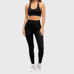 Women <b>Leggings</b> Organic Cotton Yoga Pants Sustainable Yoga <b>Leggings</b> For Women fitness wear wholesale 100% cotton Active-wear - Product Image 1
