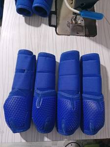 Lot de 2 protections de jambes pour chevaux, accessoires équestres haut de gamme, néoprène, médecine sportive, bottes pour chevaux, bottes de sport, bottes médicales pour chevaux - Product Image 3