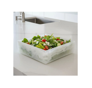 Blacks Epoxy Resin Salad Serving Bowl For Modern luxury home Table Decorative Crafts With Manufacture Wholesale Supplier - Product Image 3