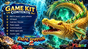 Seafood Paradise Fatal Harpoon 2 5.6 Kit logiciel de jeu pour 4, 6, 8 ou 10 joueurs pour projets d'arcade - Product Image 4