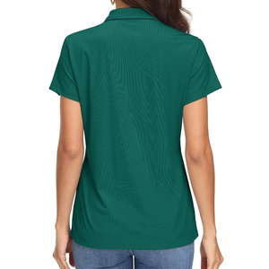 เสื้อโปโลผู้หญิงน้ำหนักเบาใส่สบาย ราคาถูก เสื้อผ้าลำลอง ผ้าฝ้าย 100% พร้อมรับผลิตแบบ OEM - Product Image 2