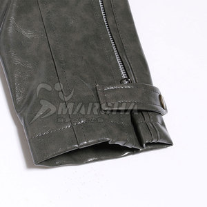 Factory Direct Sale New Arrival <b>Long</b> Sleeves Men <b>Leather</b> <b>Jacket</b> Customized Wholesale <b>Leather</b> Winter <b>Jacket</b> - Product Image 6