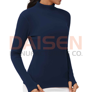Women Performance Riding Shirt <b>Long</b> <b>Sleeve</b> Breathable Fabric Engineered for Equestrian Sports Comfort and Fit - Product Image 6