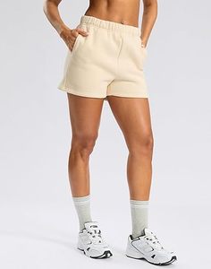 Shorts Ligeros y Elegantes para Mujer, con Logotipo Personalizado, Cintura Elástica y Bolsillos Laterales, Shorts de Verano para Mujer 2026 - Product Image 1