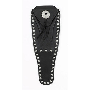 Funda de Asiento de Motocicleta de Cuero Genuino HMB-041A para Reequipamiento/Actualización, Colocación Superior, Estilo Concho, para Motocicletas Todoterreno y de Calle - Product Image 4