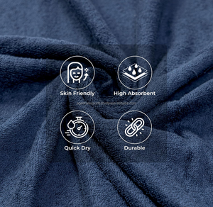 Serviette de toilette en coton de luxe 400 GSM |   Approvisionnement en gros pour salons et centres de villégiature - Product Image 2